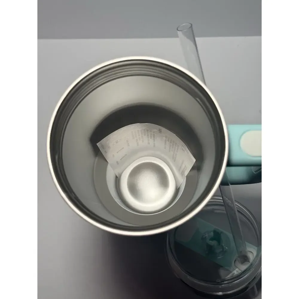 Stanley X Starbucks Hong Kong LIGHT BLUE AQUAMARINE GRADIENT 40oz Tumbler BNWT - Picture 6 of 6